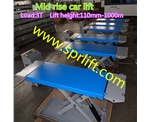 mid rise car lift 1m lift height 3000kg load